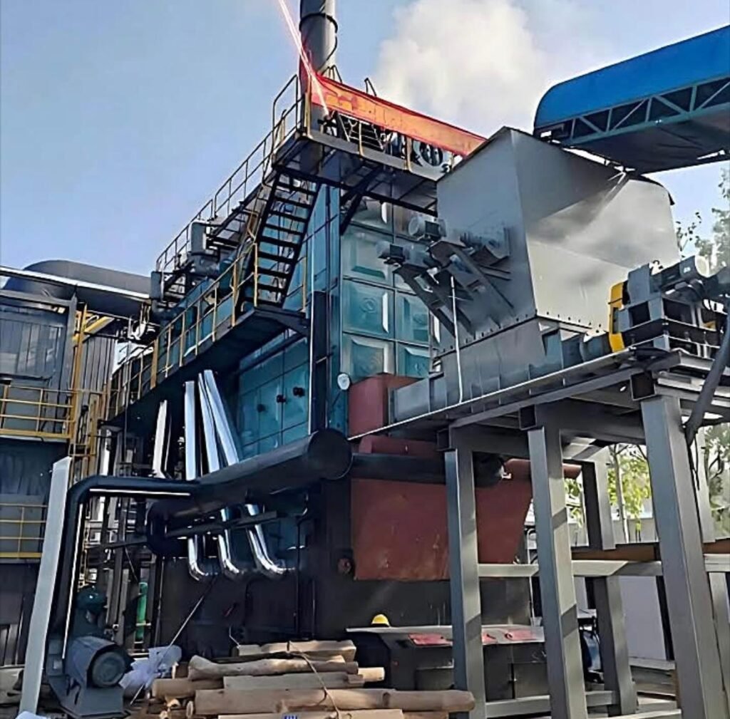 water tube boiler erection